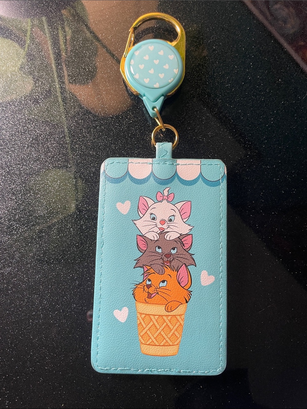 Loungefly Disney Aristocats Retractable Badge Reel